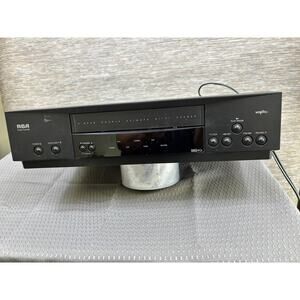 Vintage RCA VR612HF 4-Head Hi-Fi VHS VCR Plus+ Player Recorder Black Japan